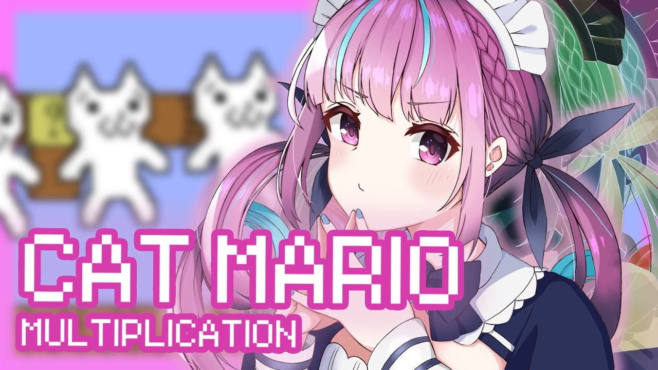 Aqua Multiplies Every Time She Dies: Cat Mario Playthrough