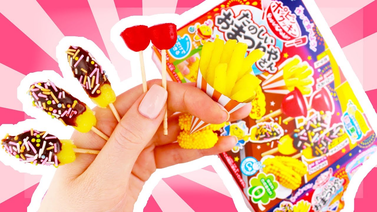 DIY CANDY KIT - POPIN’ COOKIN’! - Festival food!