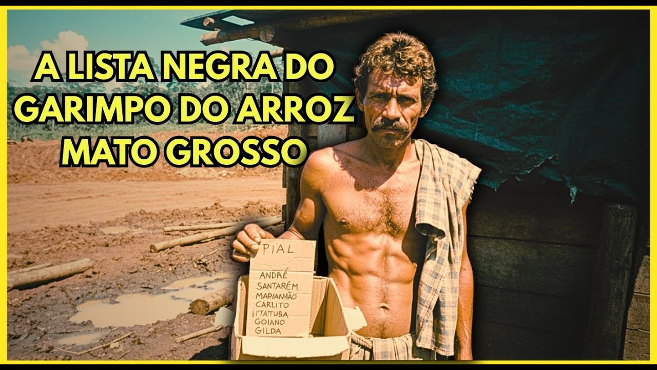 A história do Garimpo do Arroz: O Massacre dos Garimpeiros da Lista Negra no Mato Grosso
