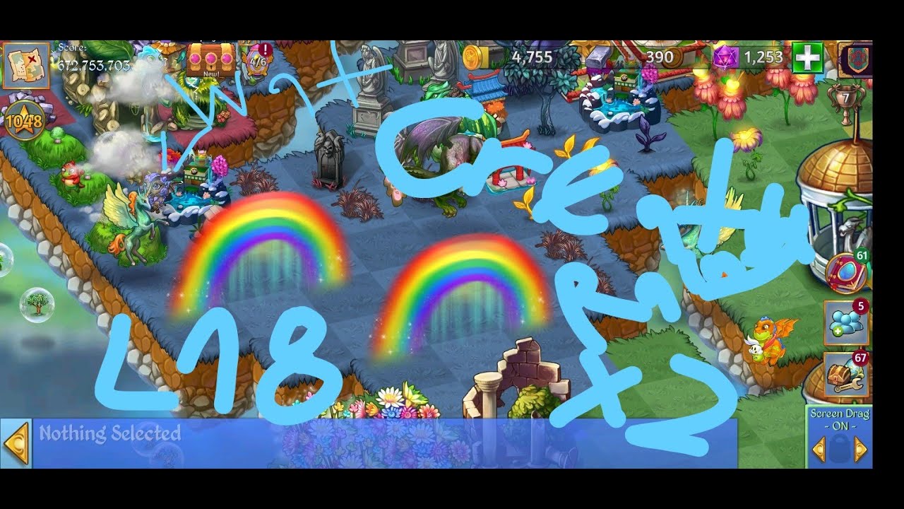 Merge Dragons: Creating the life flower wonder