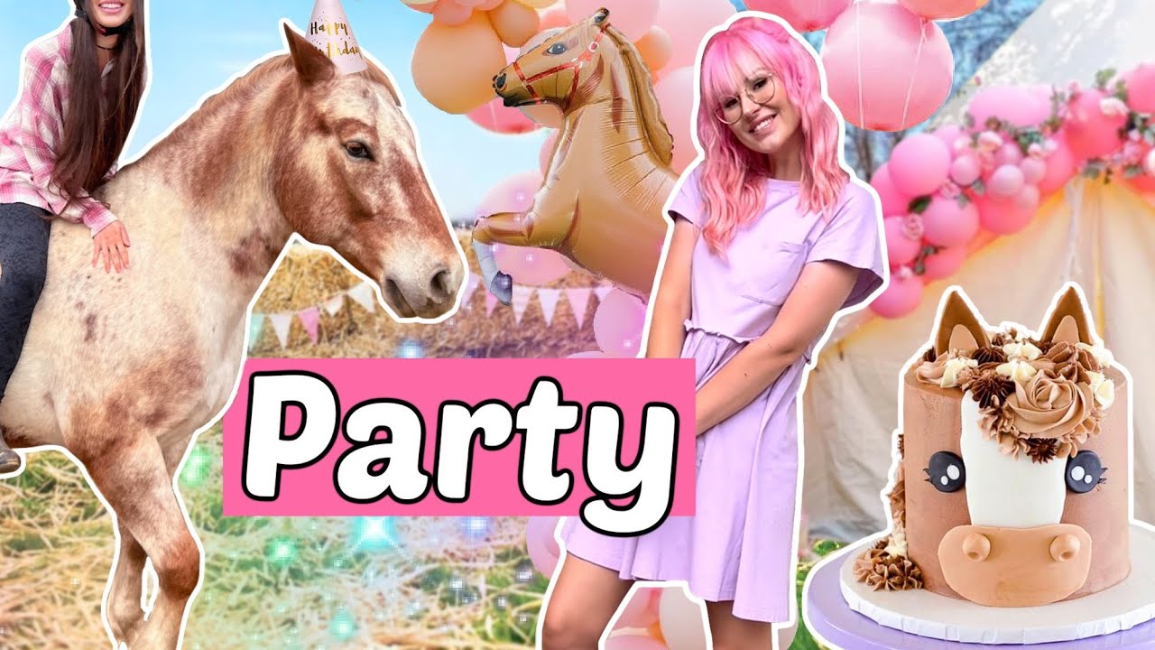 24 Stunden Pferde Geburtstagsparty am Bauernhof meiner BFF 🌹| ViktoriaSarina
