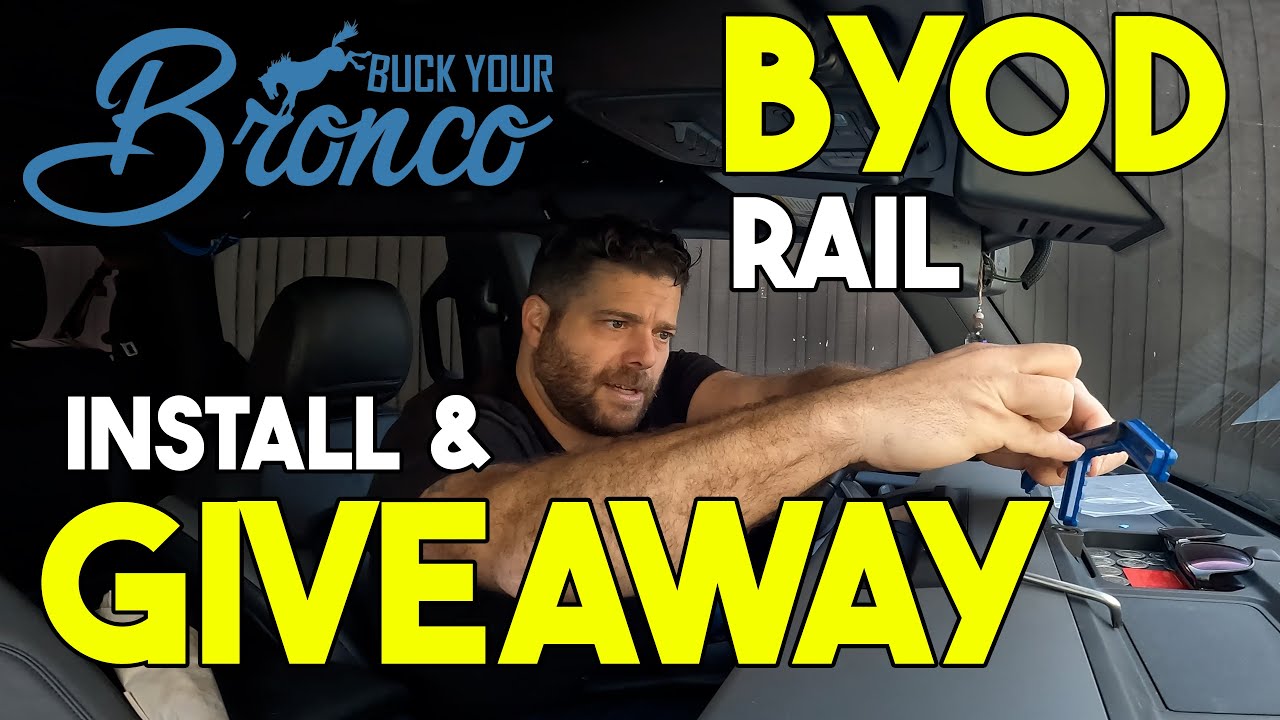 Best BRONCO accessory mount -  Buck Your Bronco Install and Giveaway