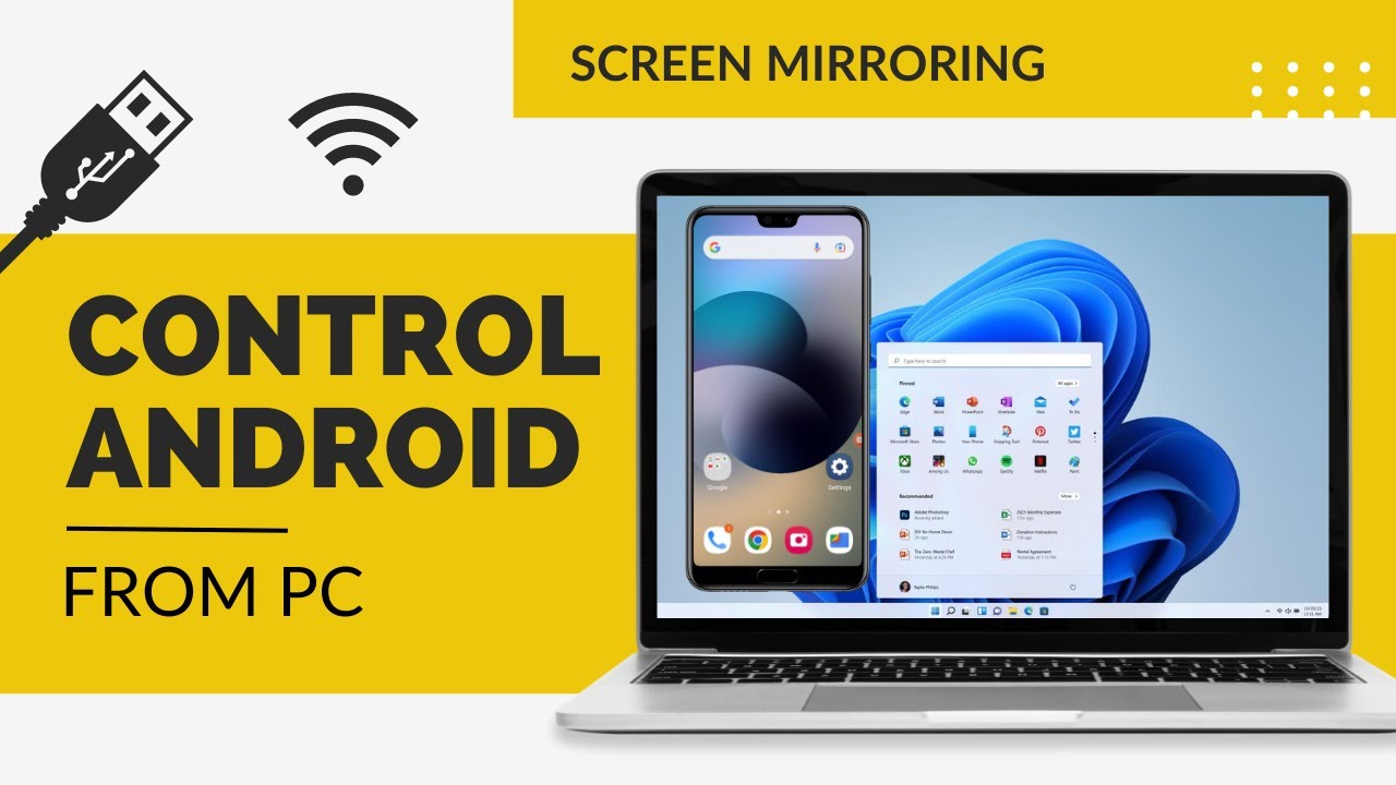 How to Control Android Phone from a PC [via USB & WiFi]