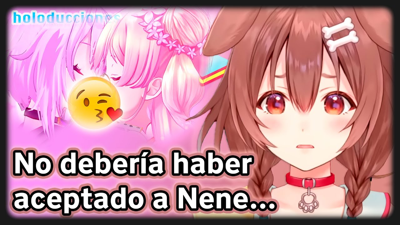 ¡Korone se BESA con Nene y Okayu las pilla! | Hololive en español