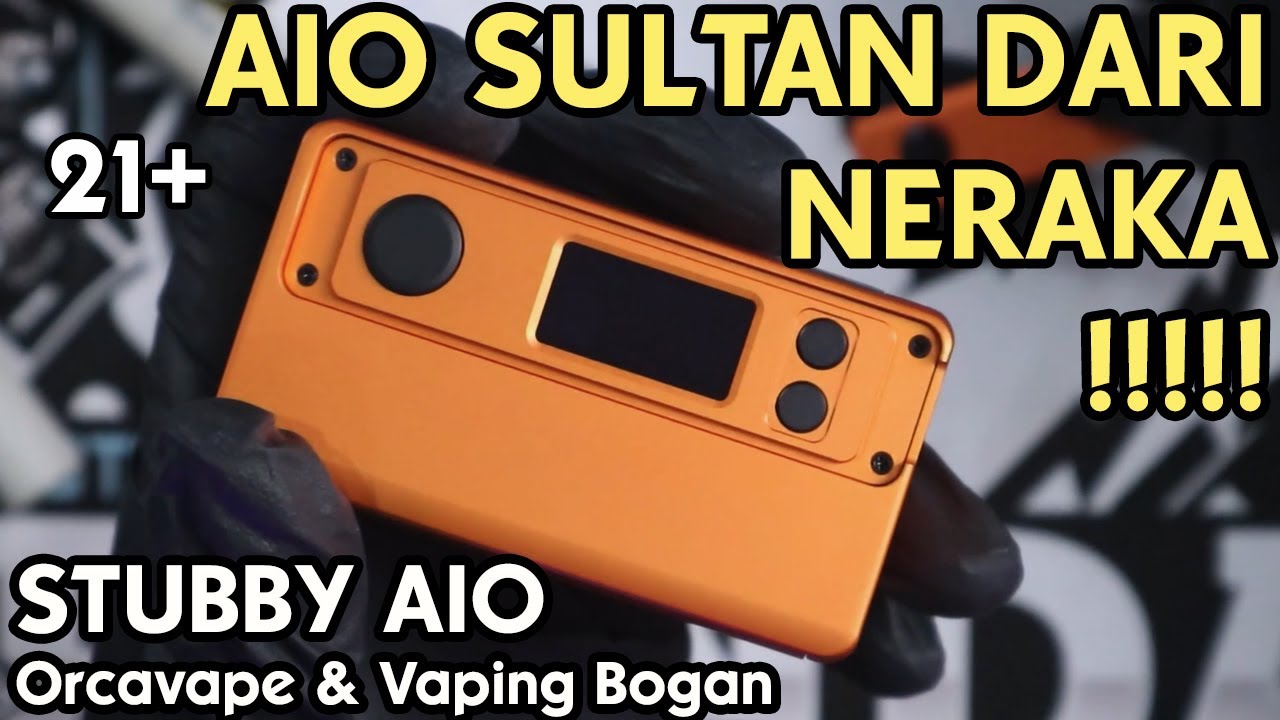 AIO SULTAN INGGRIS | STUBBY AIO Kit by Orcavape , VapingBogan & SM