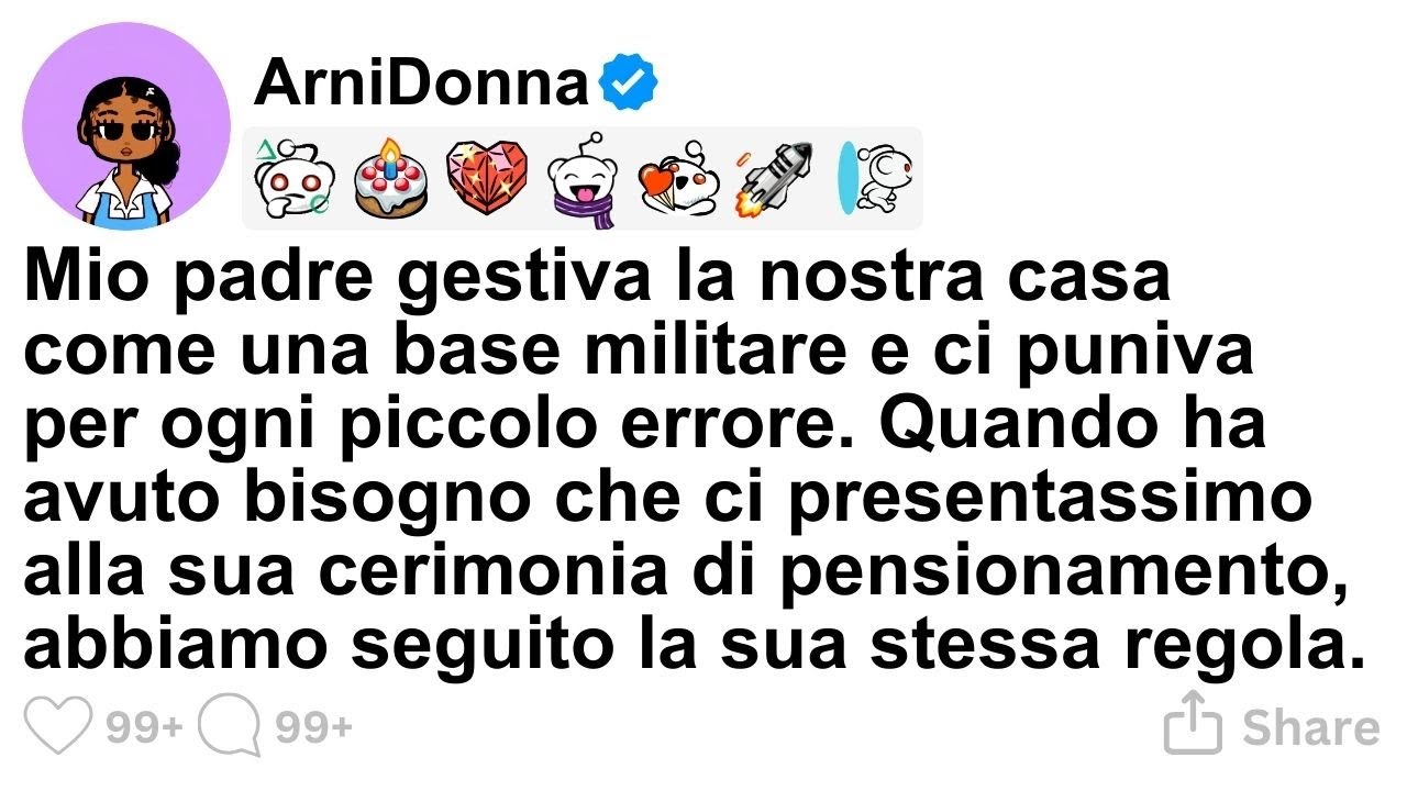 [STORIA COMPLETA] Mio padre gestiva la nostra casa come una base militare e ci puniva per