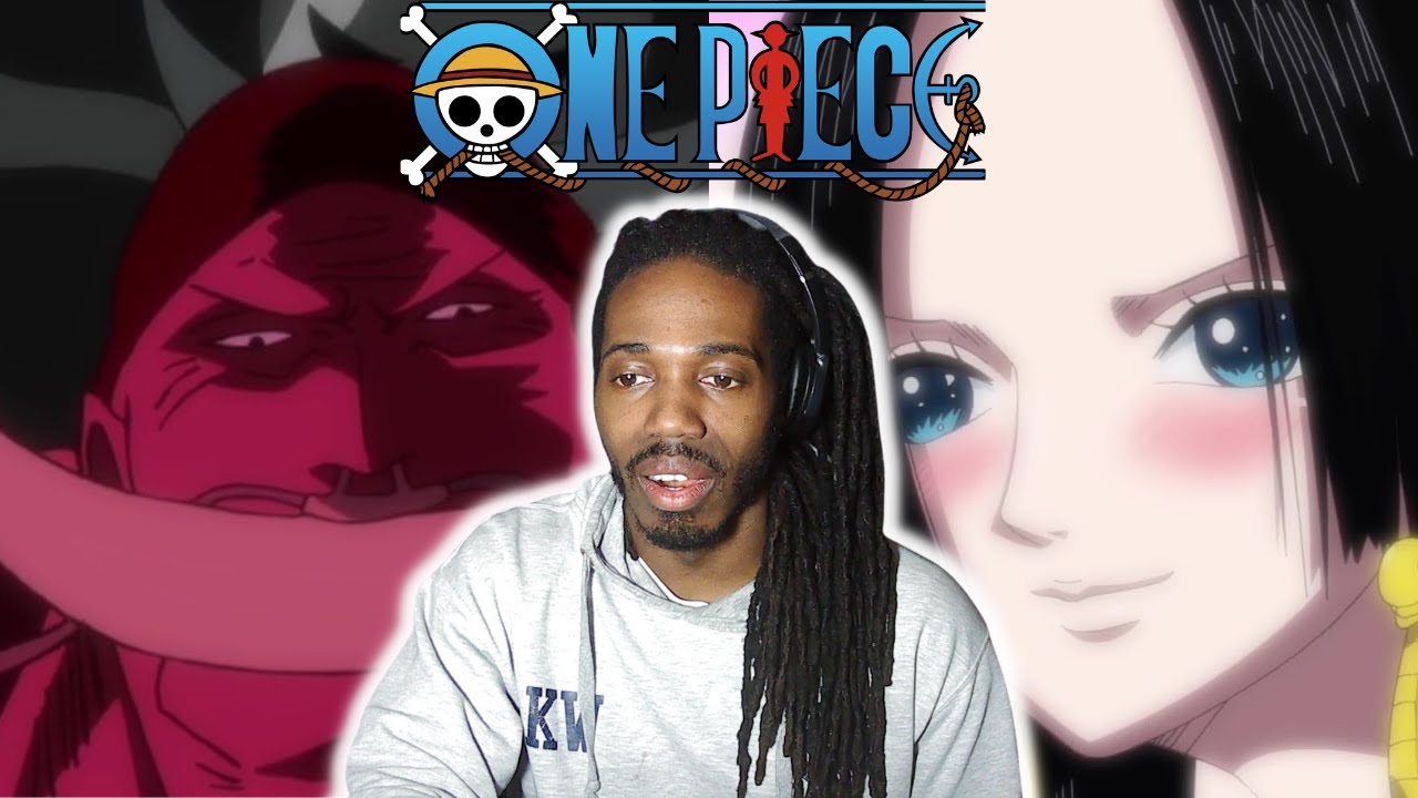 One Piece Reaction -  Episode 416-417 (Blind Reaction) - WHITEBEARD MAKES HIS MOVE! HANCOCK IN LOVE!