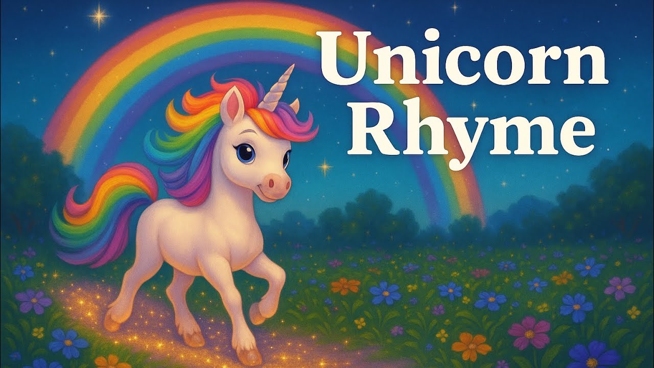  The Cutest Unicorn Rhyme Ever!🦄 #nurseryrhymes #kidsanimation #unicorn #caanimation 