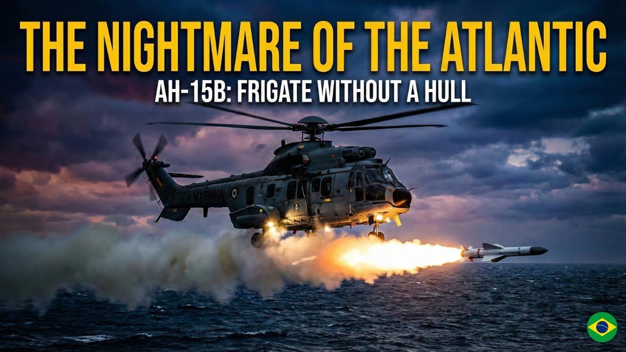 Кошмар Южной Атлантики: бразильский вертолёт AH-15B, «фрегат без корпуса».