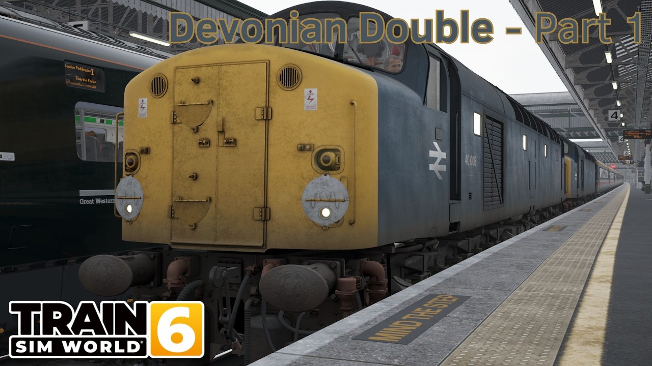 Devonian Double - Part 1 -  Riviera Line - Class 40 - Train Sim World 6