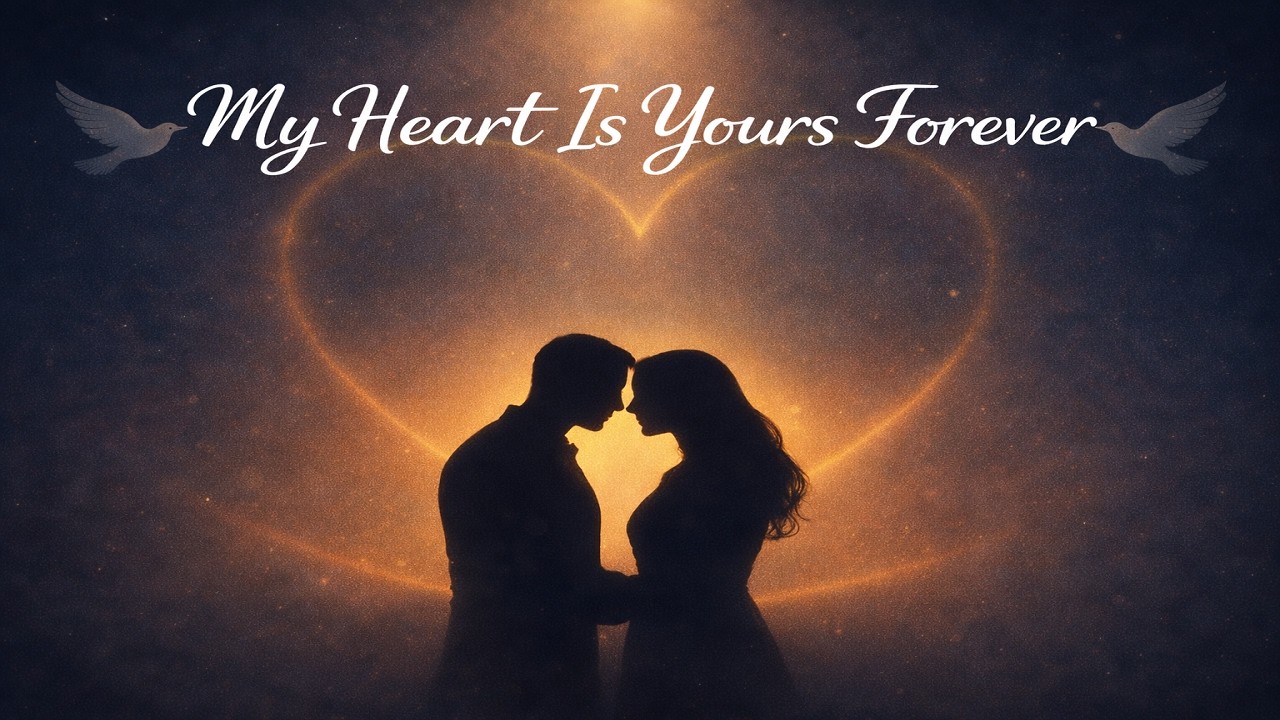My Heart Is Yours Forever ❤️ | A Love Blessed by God (Lyrics Video)