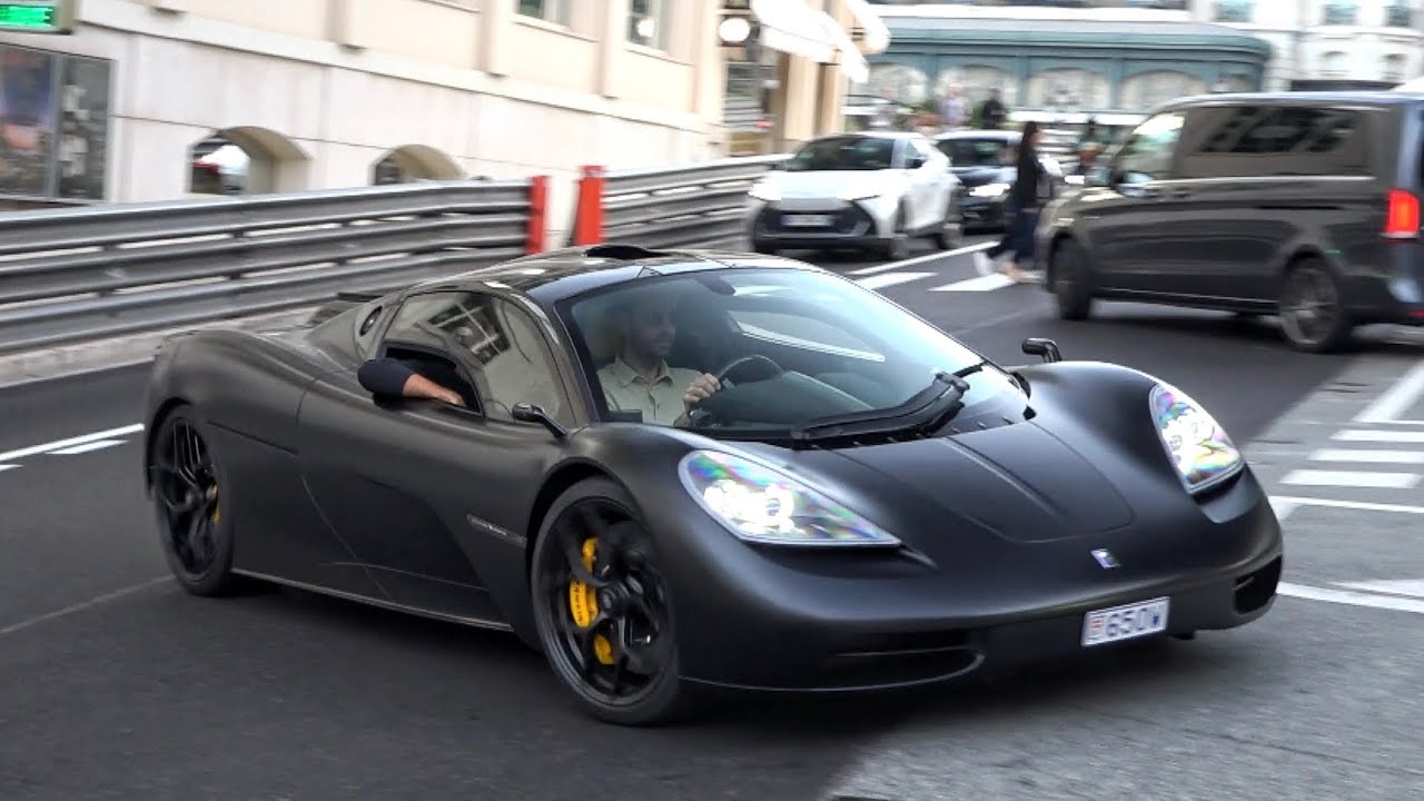 CETTE VOITURE HURLE DANS MONACO !! Gordon Murray T50 🔥