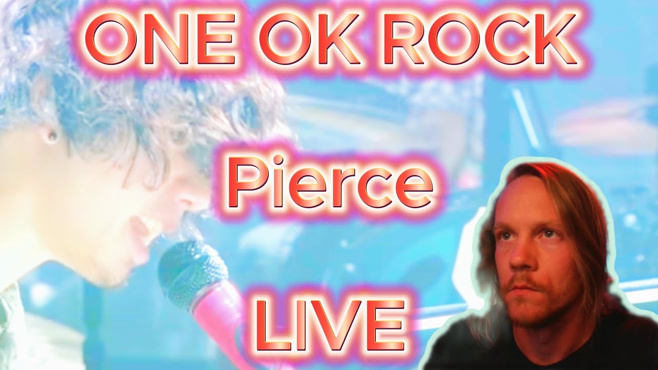 WONDERFUL STRINGS! ONE OK ROCK - Pierce LIVE (Singer Reacts)