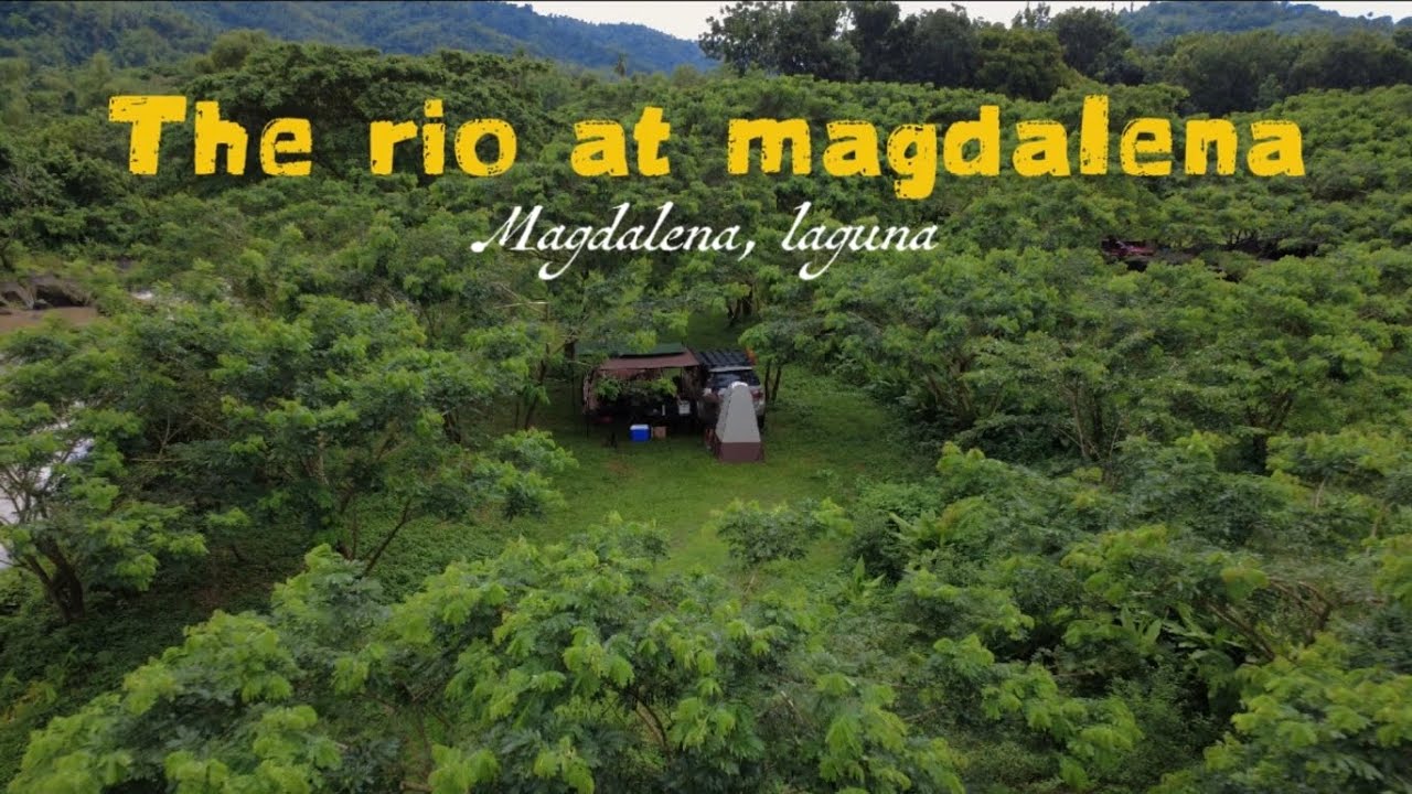 The Rio at Magdalena l Laguna campsite l 4k l family camping