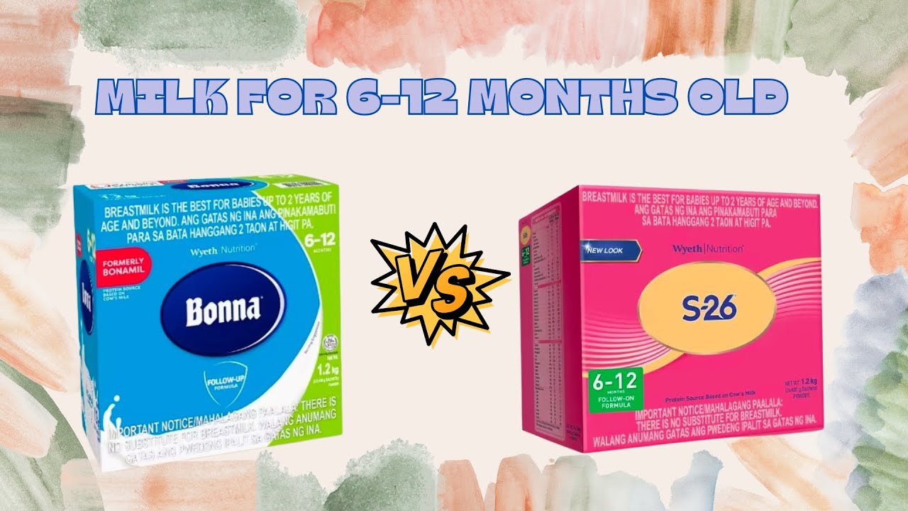 BONNA 2 (BONAMIL) VS. S26 PINK, NUTRITION FACTS BASED REVIEW (MILK FOR 6-12 MONTHS OLD)