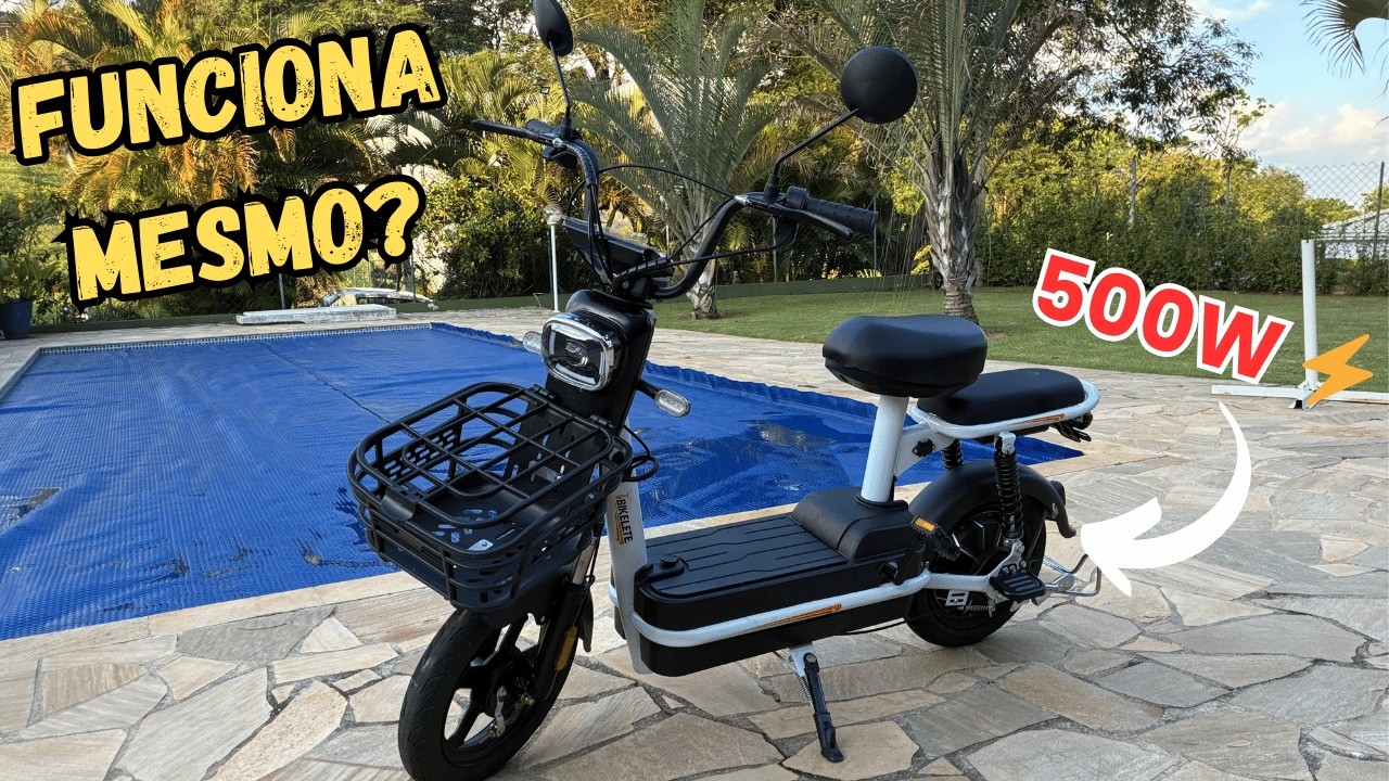 MONTEI UMA BICICLETA EL&Eacute;TRICA BIKELETE 500W... SER&Aacute; QUE PRESTA?