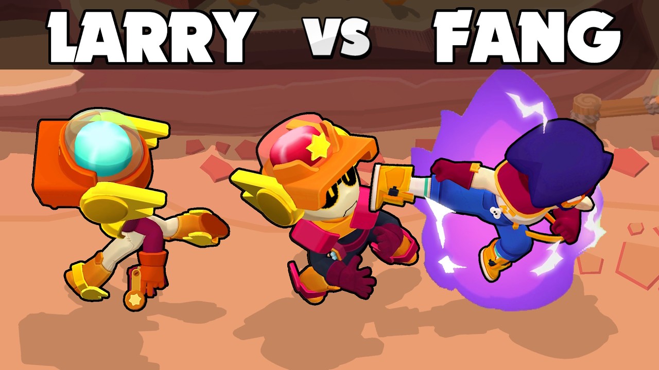 Nerfed LAWRIE vs FANG ⭐ Brawl Stars