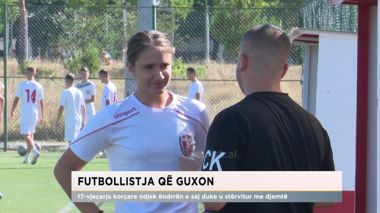 Futbollistja që guxon, 17-vjeçarja korçare ndjek ëndrrën e saj duke u stërvitur me djemtë