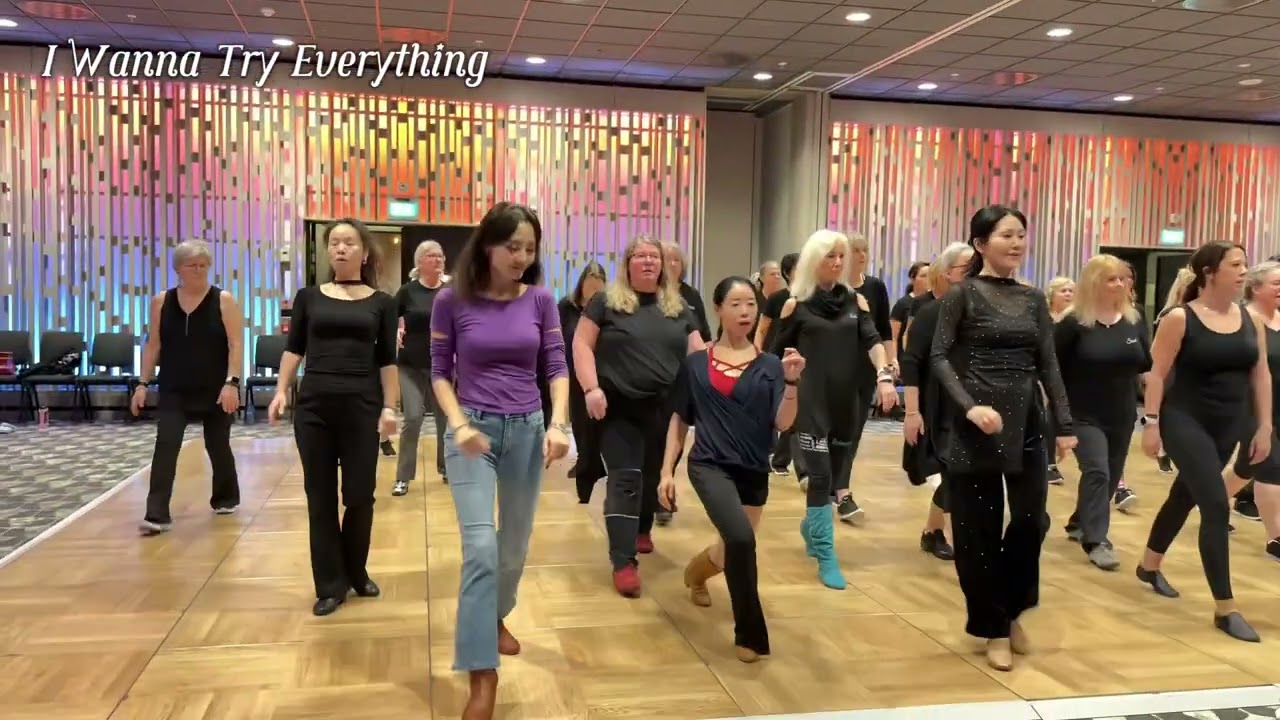 I Wanna Try Everything Line Dance | WORLDS GOLD Workshop |