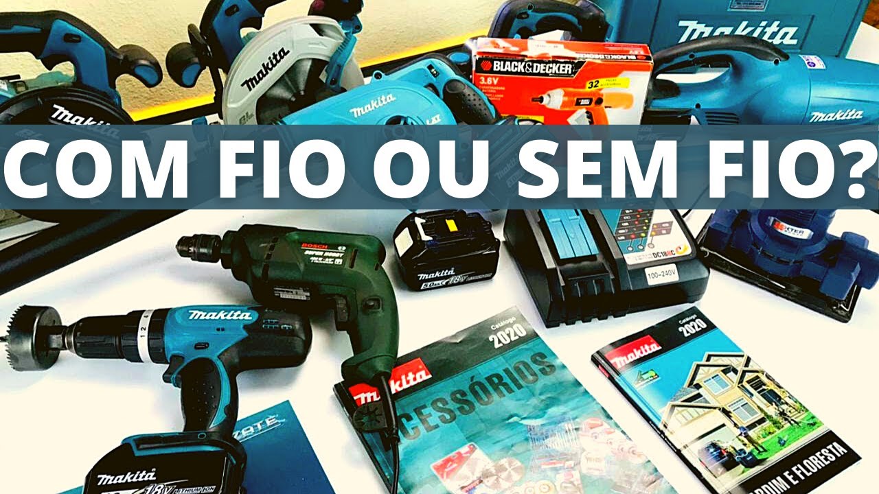 FERRAMENTAS A BATERIA VALEM A PENA? PAPO DIRETO E SINCERO.