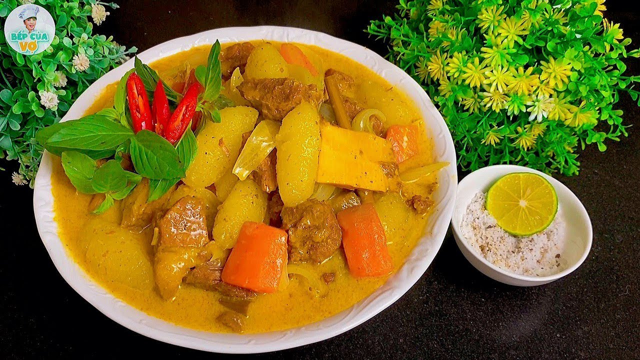 Thử ngay CÀ RI BÒ thơm ngon lạ miệng không thể chối từ | Bếp Của Vợ