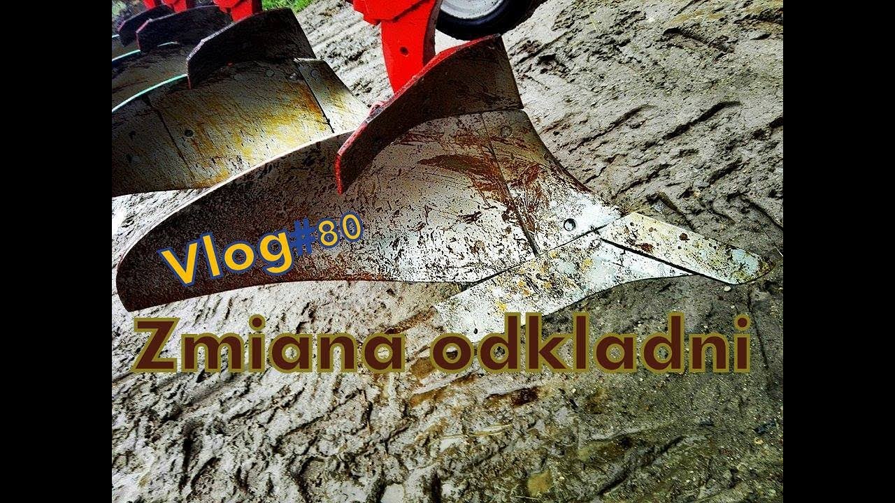 Vlog#80 Zmiana odkładni w pługu Unia Tur 3+1 / Warsztatowo