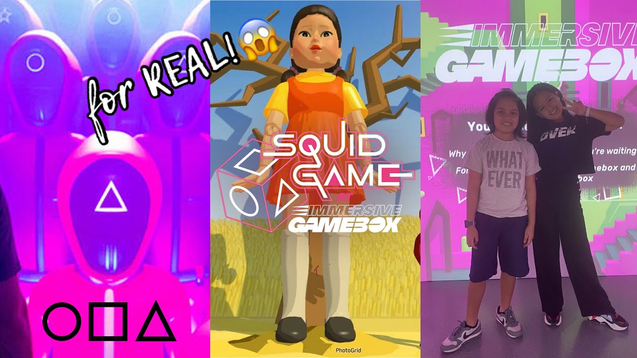 EXPERIENCE THE REAL LIFE SQUID GAME AT IMMERSIVE GAMEBOX || First Time in UAE!