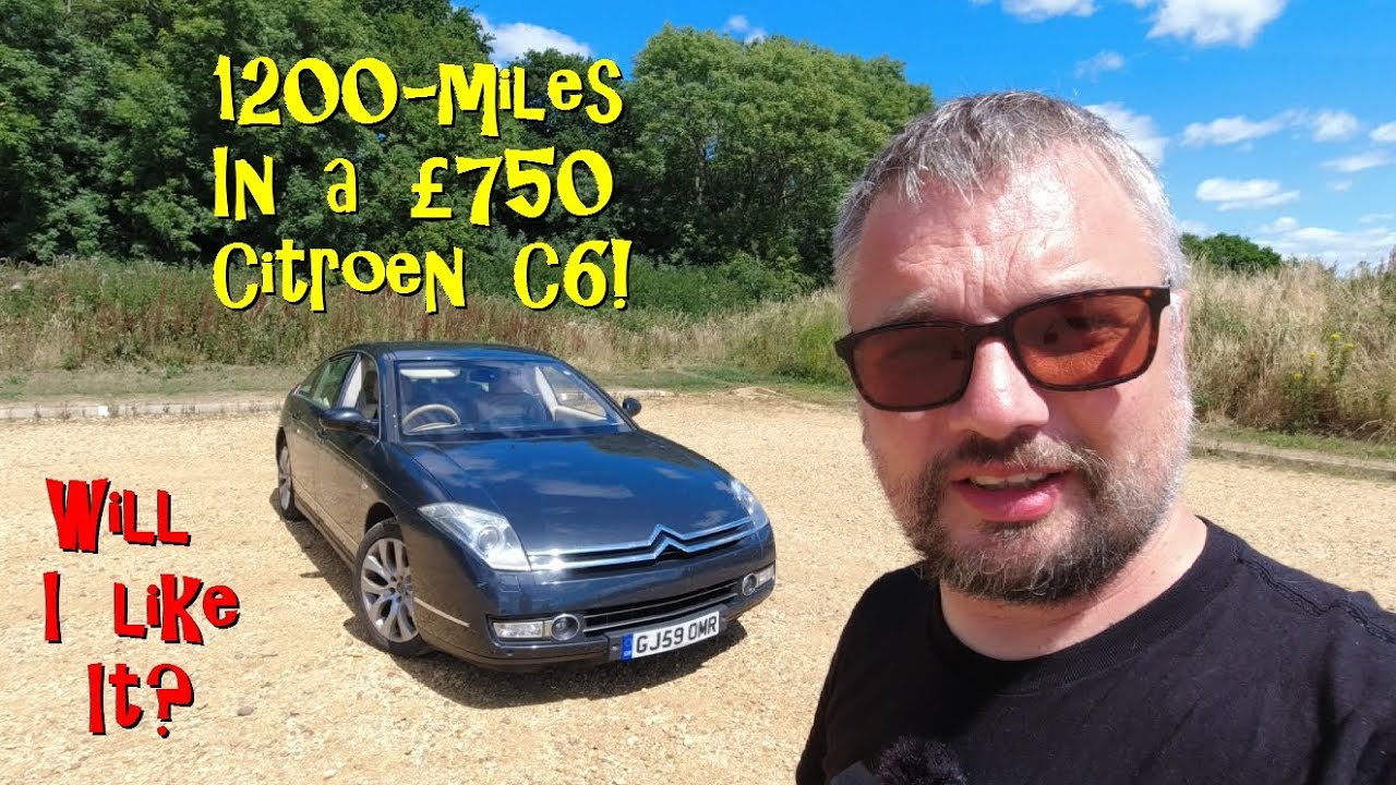 £750 Citroen C6 1200-mile test! 2.7 twin-turbo diesel. But what's it like?