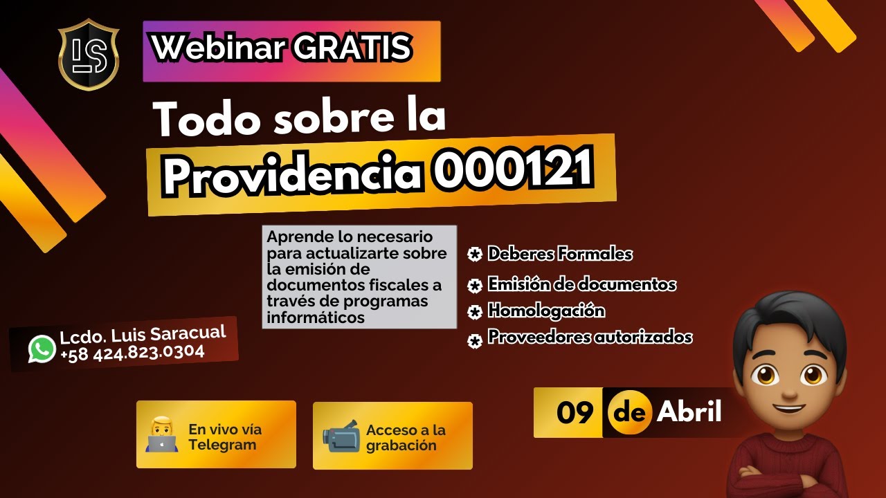 (Webinar) Nueva providencia SNAT/2024/000121: Cómo quedan los emisores de facturas y los sistemas
