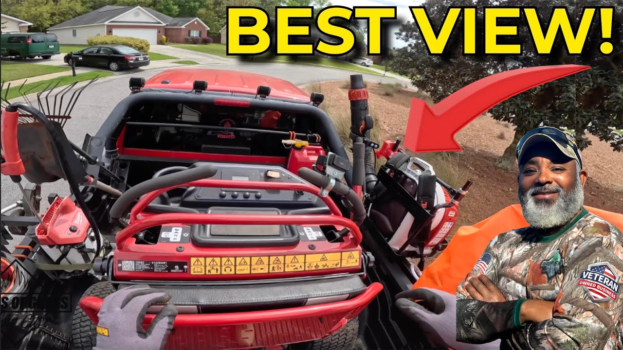 P.O.V. Front Yard Mowing And How I Fixed this Lawn Fungus Infestation!