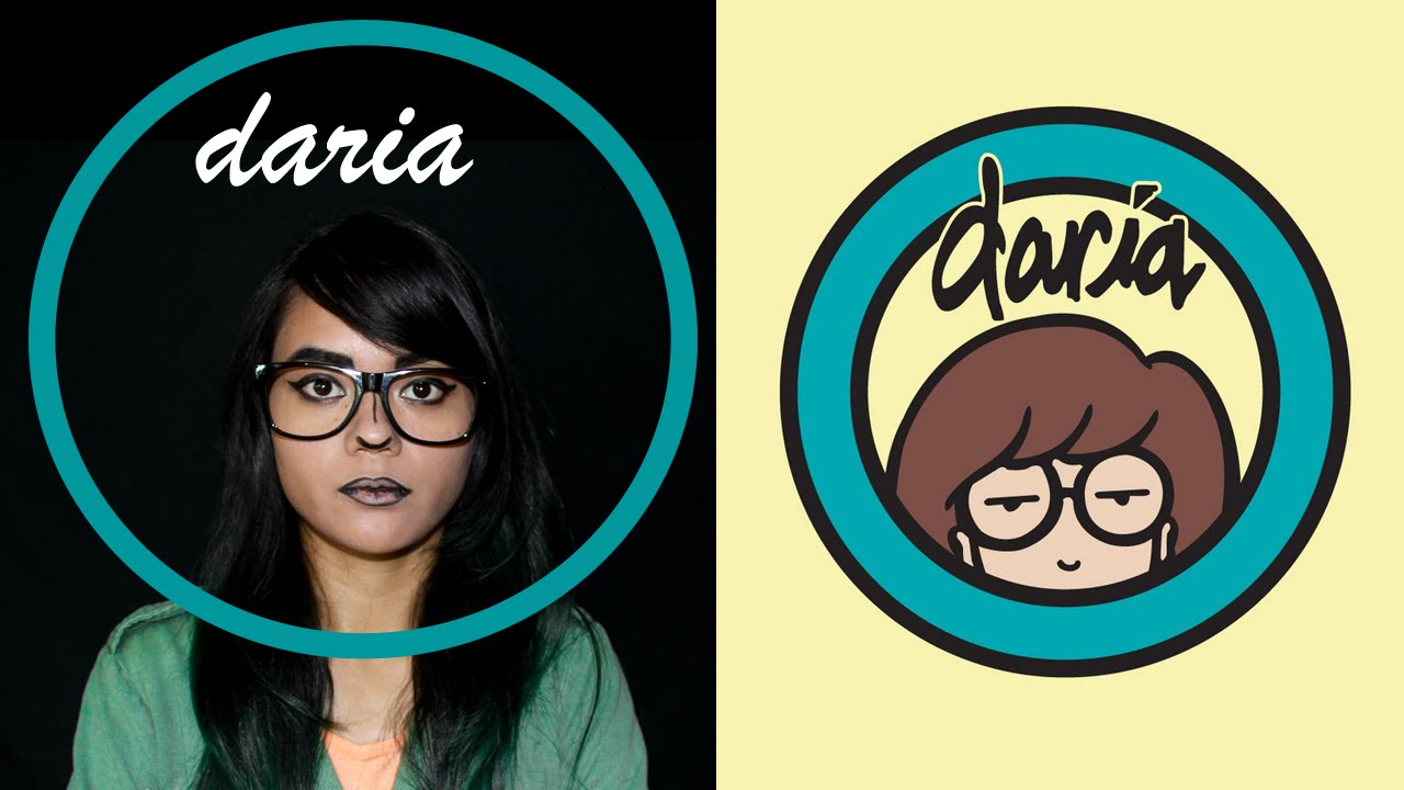 Daria Halloween Makeup Tutorial
