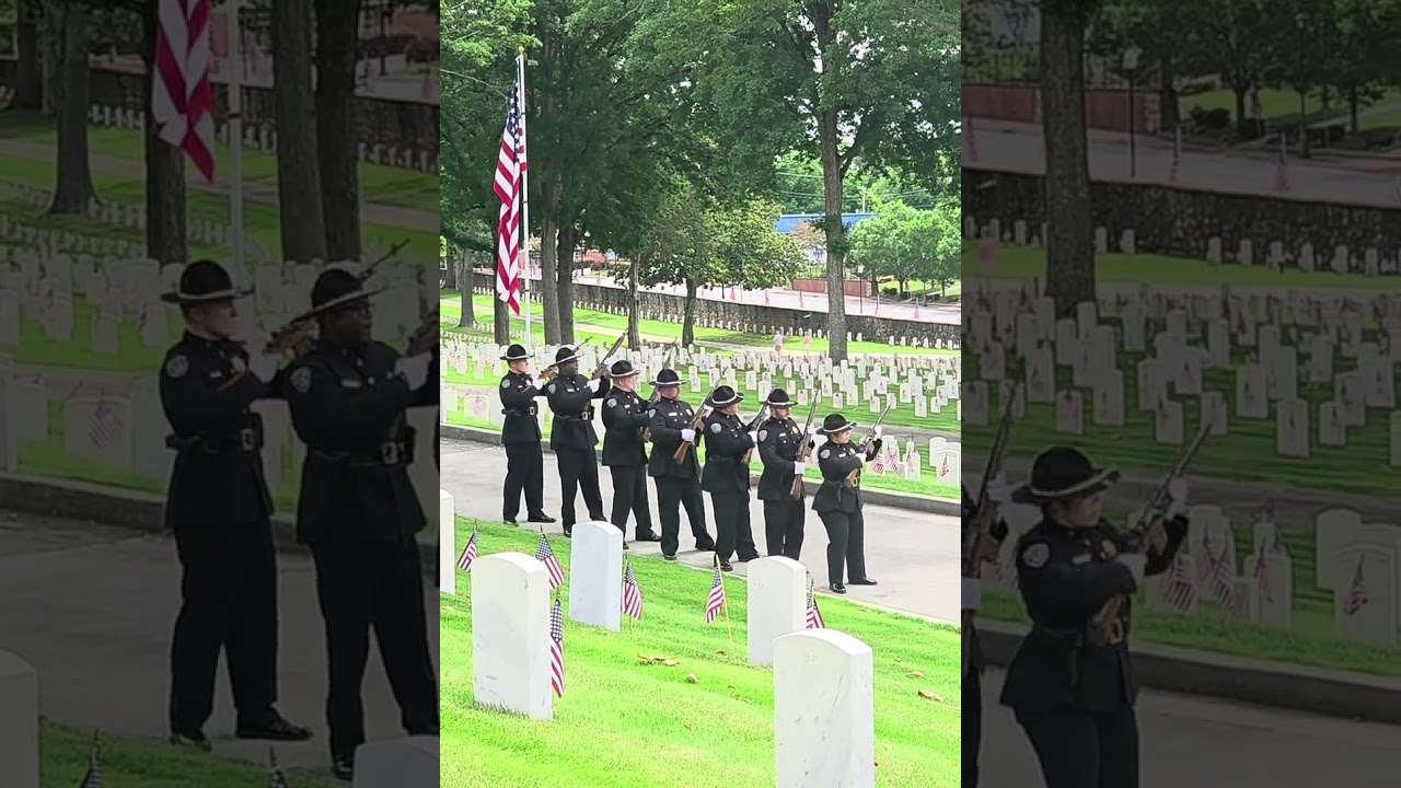 21 GUN SALUTE🇺🇸 - Cobb County Sheriff's Honor Guard