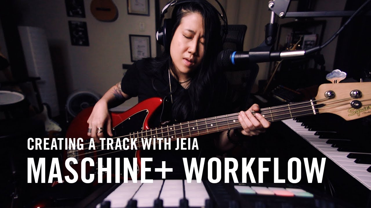Jeia creates a track with MASCHINE+ | Native Instruments