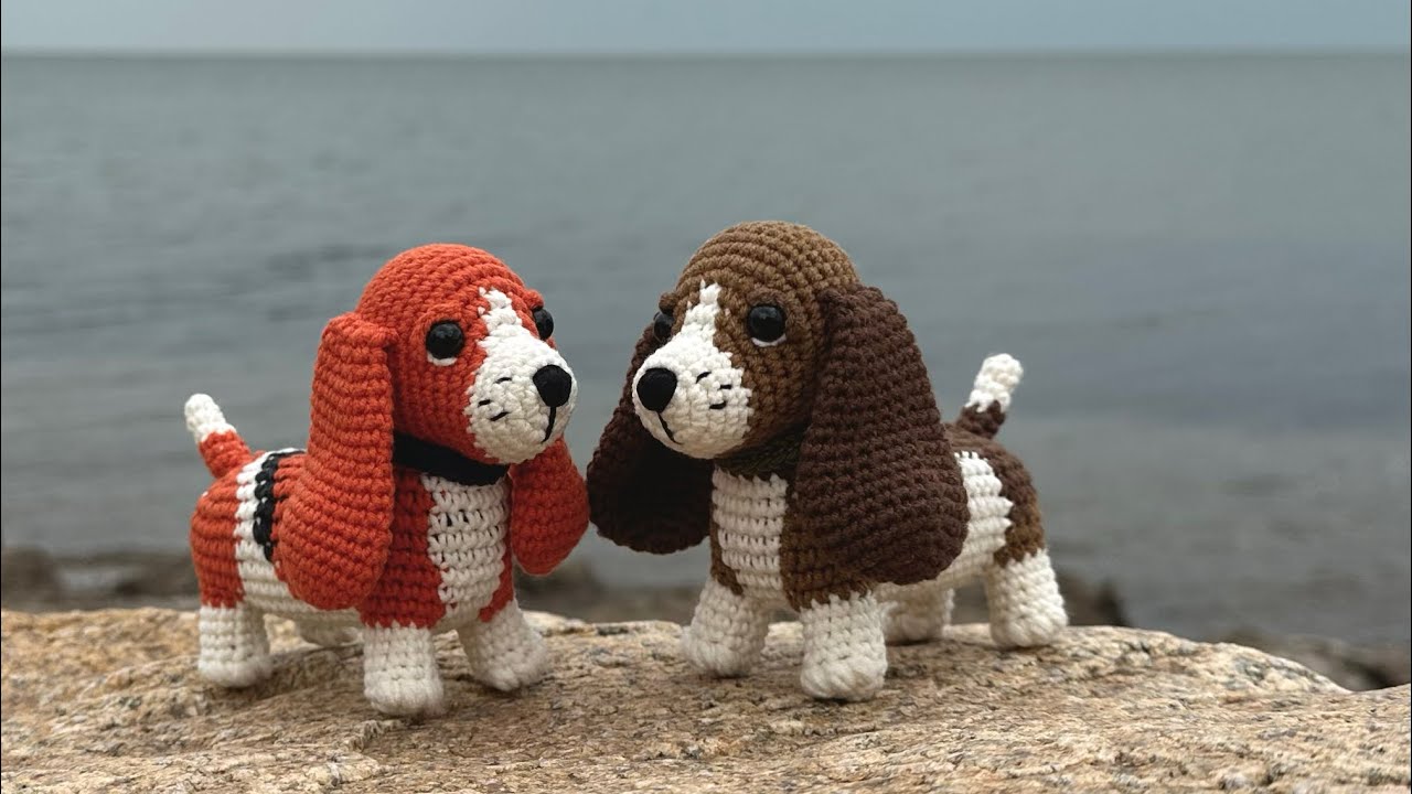 tutorial: BASSETT HOUND, crochet puppy / БАССЕТ ГАУНД, вʼязане цуценя, part 3 (body)