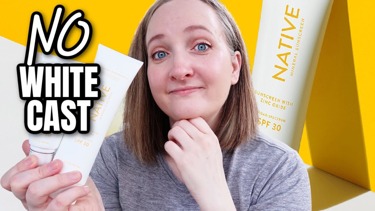 Native Sunscreen Review | 20% Zinc Oxide Mineral Sunscreen
