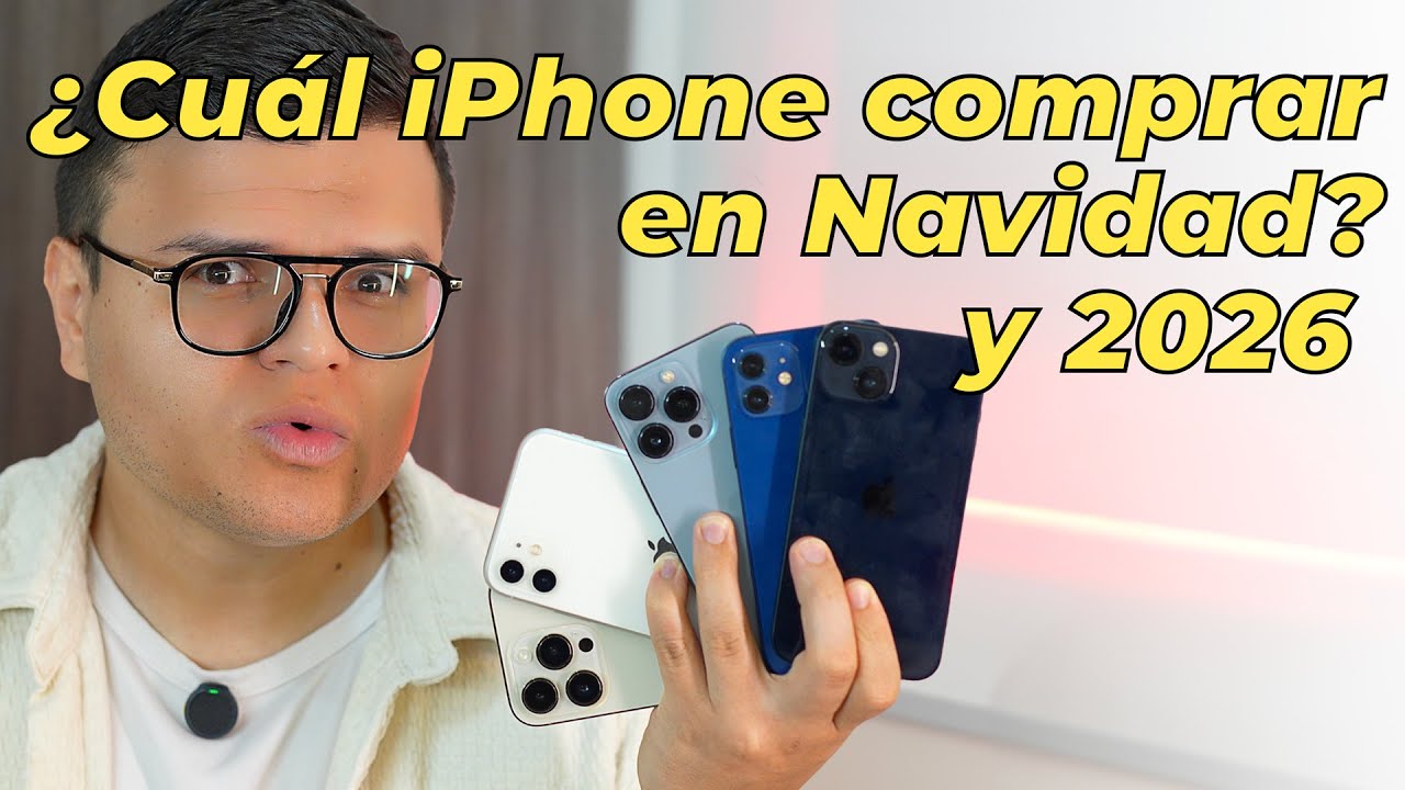 ¿Qué iPhone comprar en navidad? y 2026