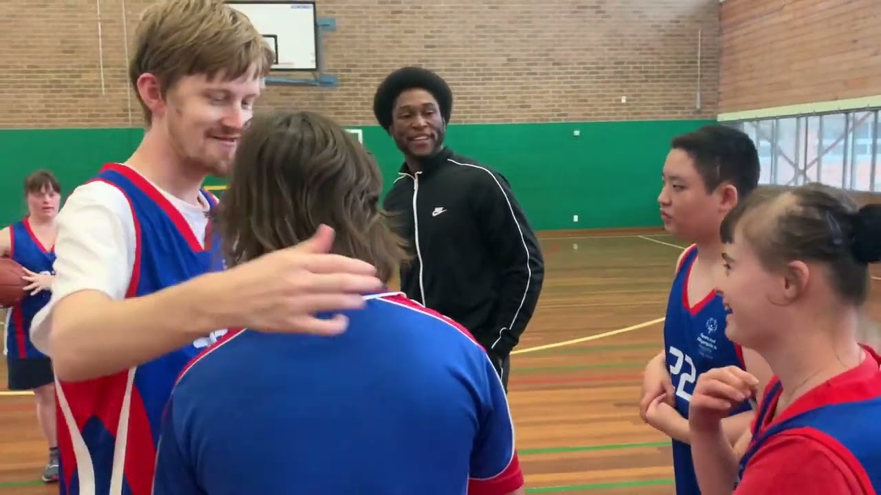 SPECIAL OLYMPICS BASKETBALL :: Skills & Drills w/ Basketball Coach CORY 