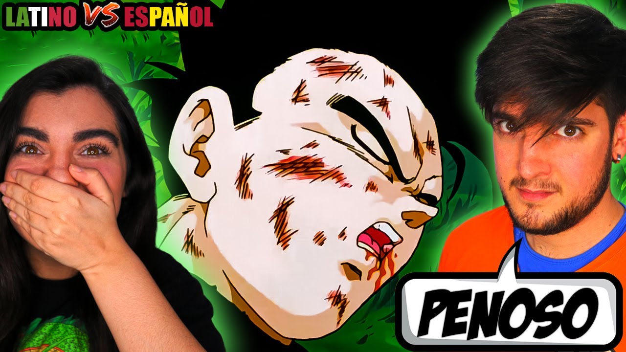 ESPAÑOLES REACCIONAN A DRAGON BALL LATINO VS ESPAÑOL |⚡EL SUPREMO KAIOSAMA SALVA A GOHAN⚡🔥DBZ🔥