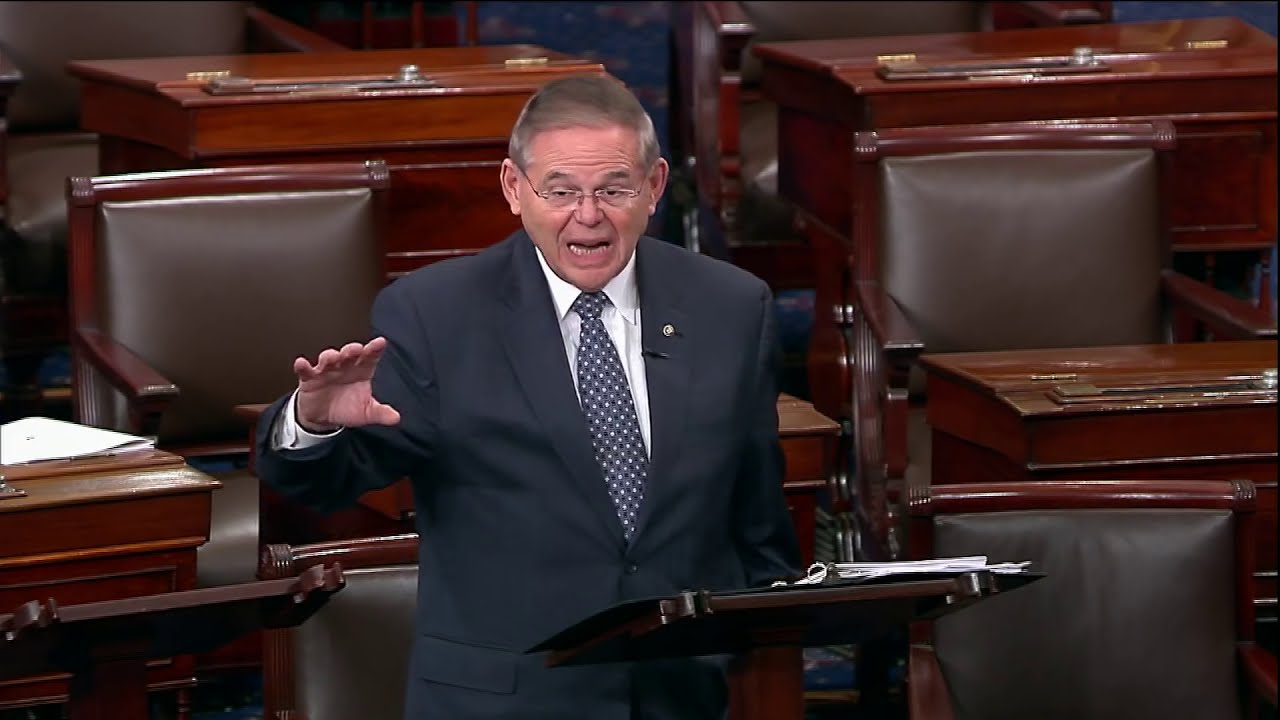 Menendez Asks on Senate Floor Whether Trump is an Asset of the Russian Government