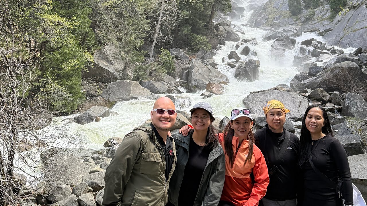 Mist Trail at Yosemite National Park April 2025