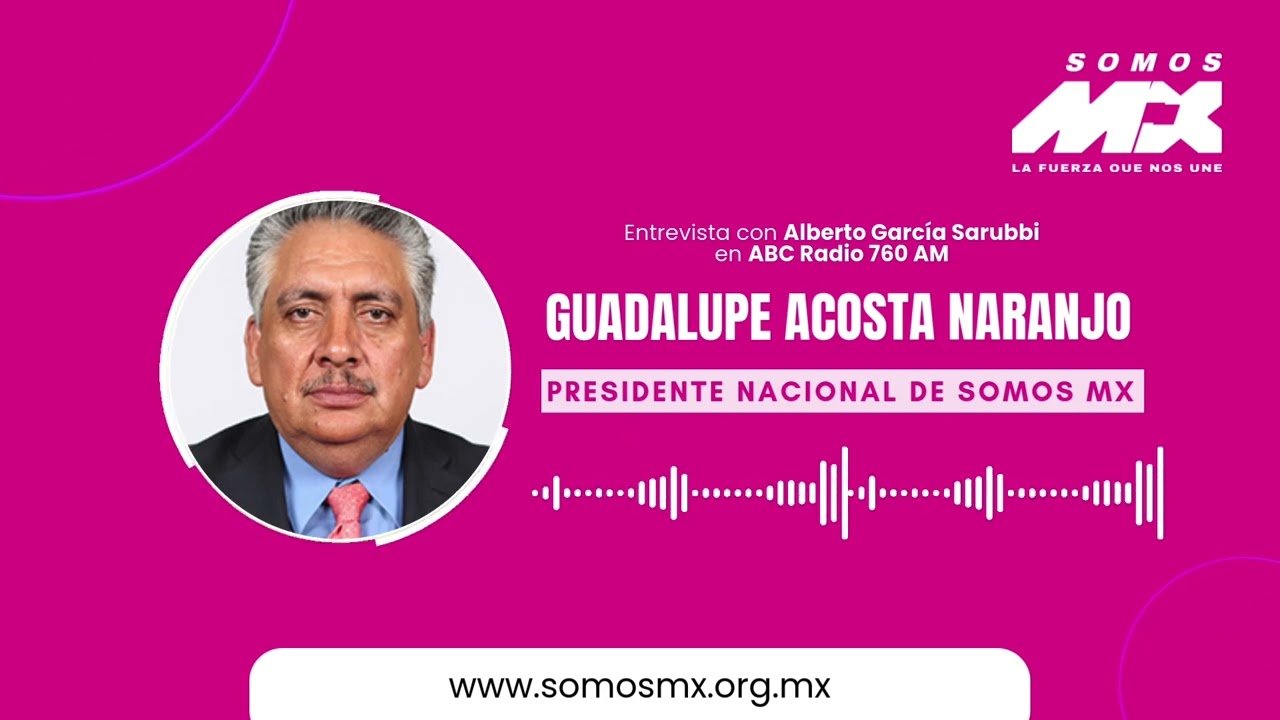 No venimos a ser comparsas, venimos a ser la verdadera oposición: Acosta Naranjo