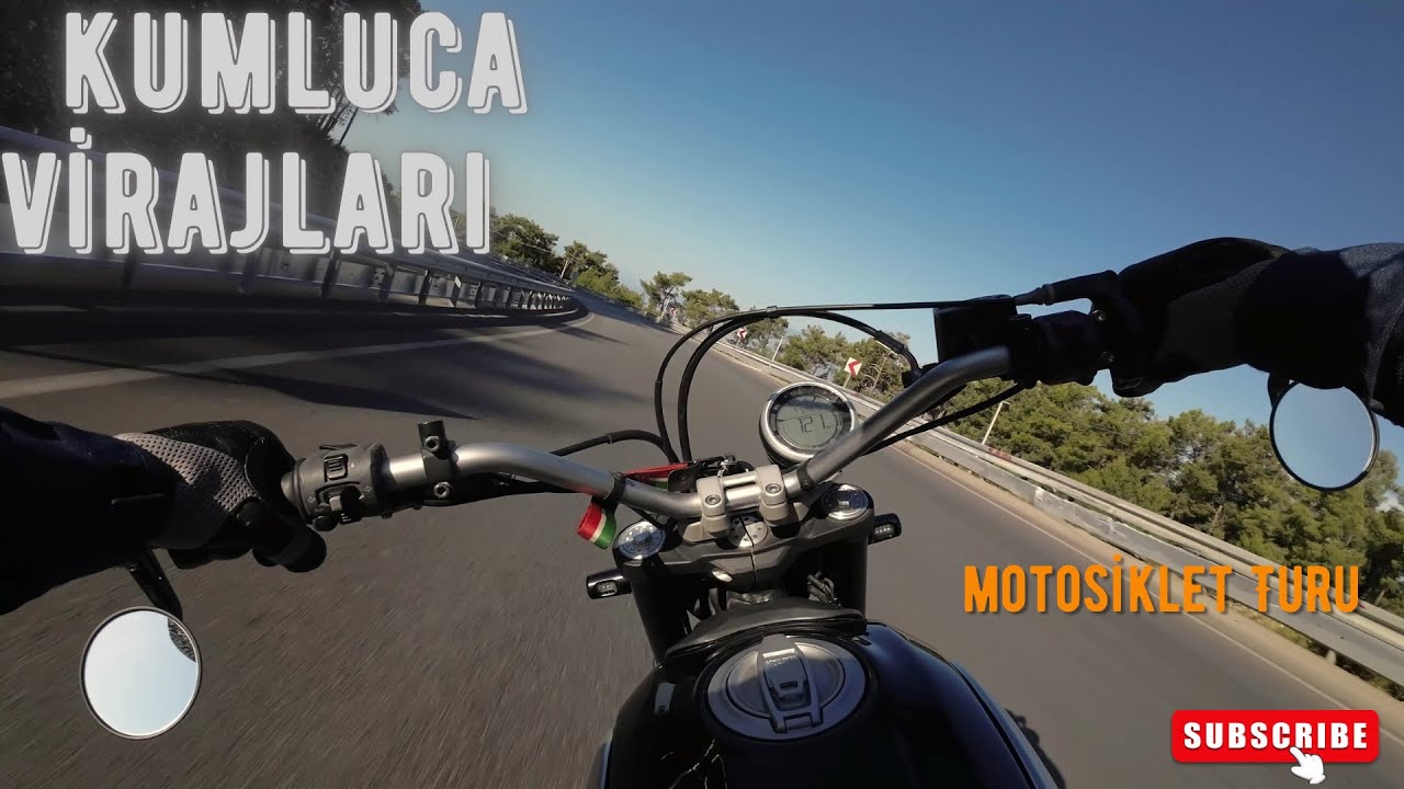 POV | Kumluca'da m&uuml;kemmel virajlar | DUCATI SCRAMBLER 803 | 4K