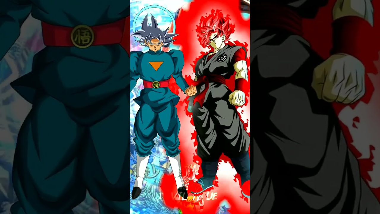ULTIMATE SHOWDOWN | CC GOKU vs XENO GOKU BLACK | #trending #viral #reels #video #explore #anime