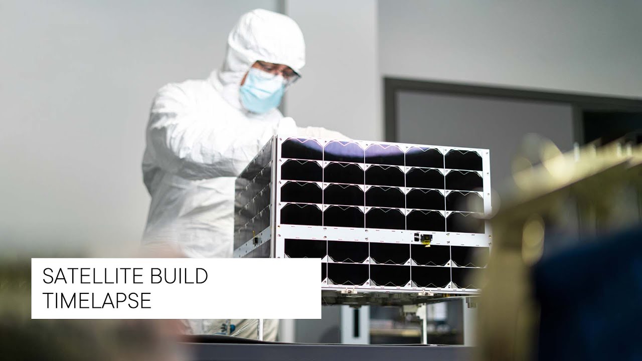 Satellite Build Timelapse | NanoAvionics MP42 Modular Microsatellite