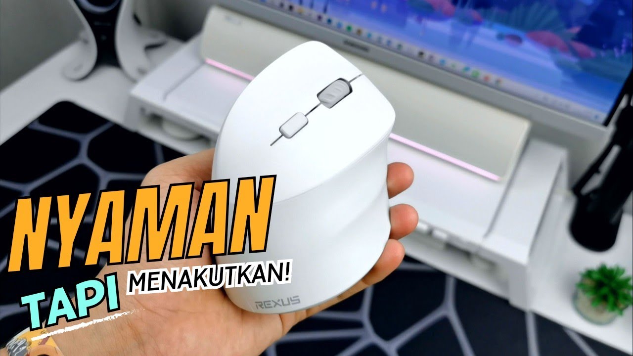 Mouse Nyaman Tapi MENAKUTKAN! | REXUS CLIF ERGO VERTICAL