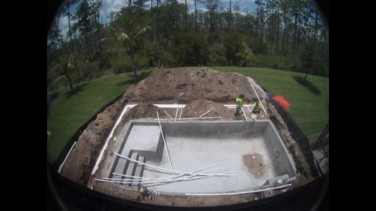 GoPro TimeLapse of Building A Pool
