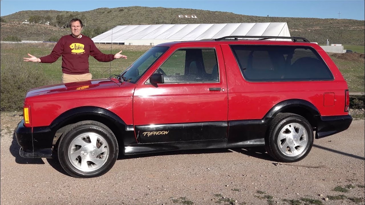 GMC Typhoon был первым заряженным внедорожником
