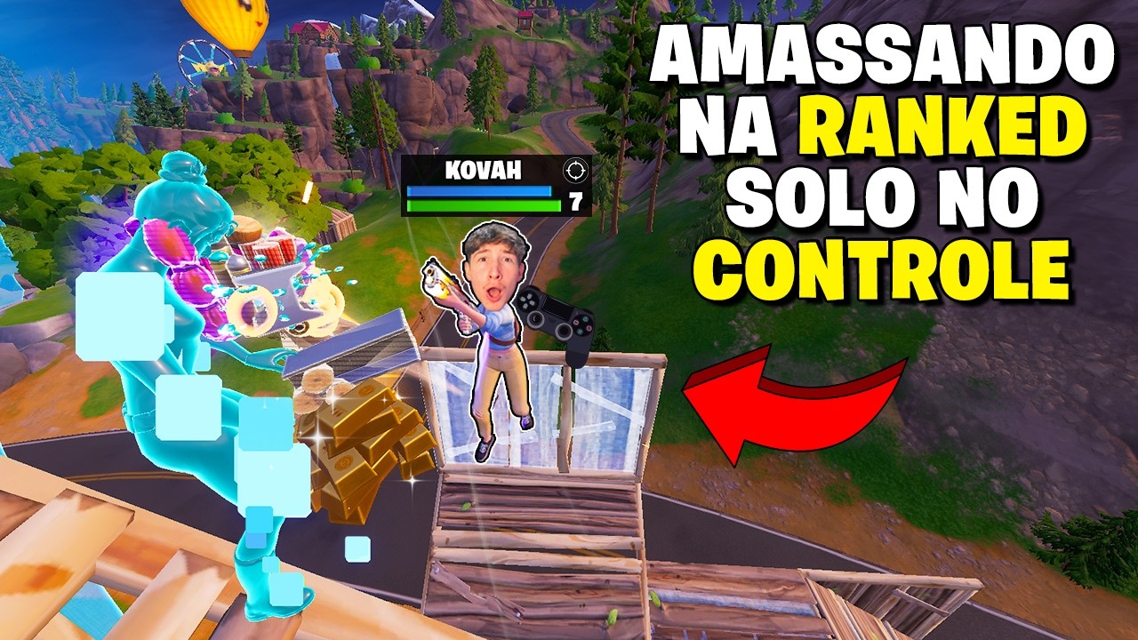 O MELHOR player de CONTROLE voltou! I FORTNITE