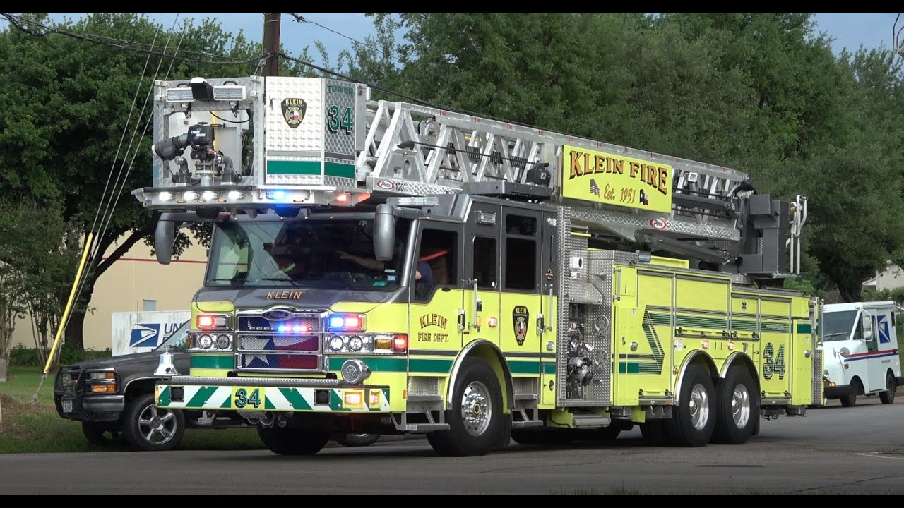 [Klein Fire Department] Respond and Work Residential Fire