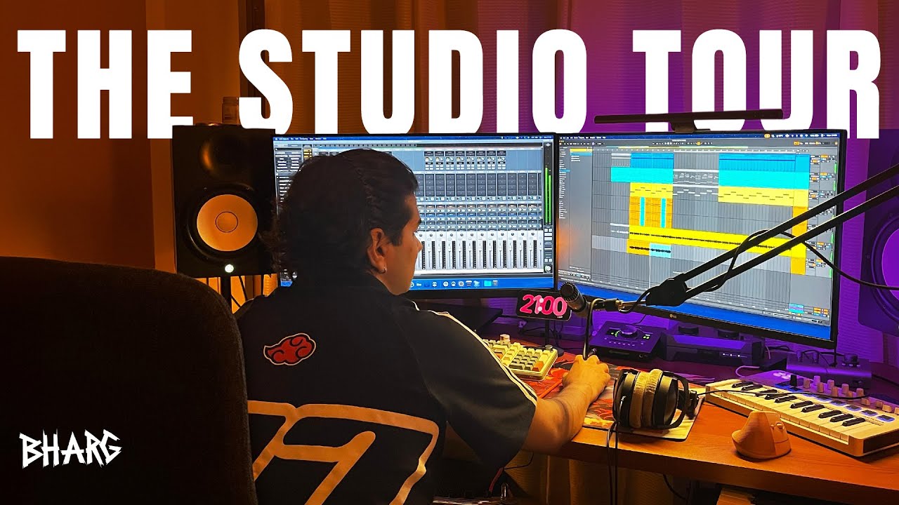 MY HOME STUDIO IN MUMBAI | STUDIO TOUR